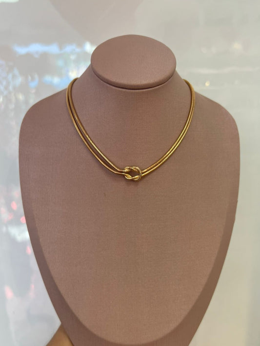 Kit Exclusivo - Choker e Pulseira Nó